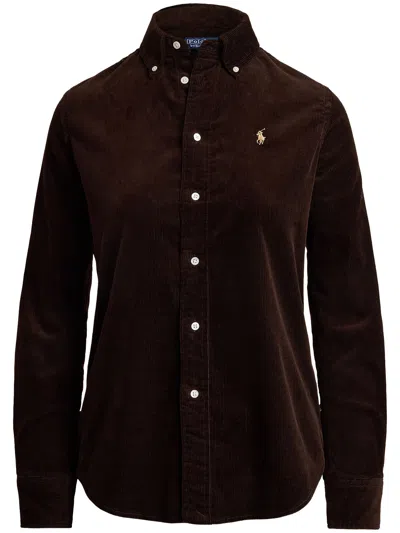 POLO RALPH LAUREN POLO RALPH LAUREN "WOVEN SPORT SHIRT"10 WALE STR COUDUROY