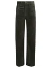 Polo Ralph Lauren Woven-wide Leg-pants In Green