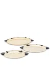 Polo Ralph Lauren Wyatt Nesting Tary (set Of Three) In Gold