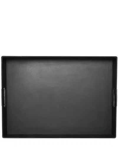 Polo Ralph Lauren Wyatt Rectangle-shape Tray In Black