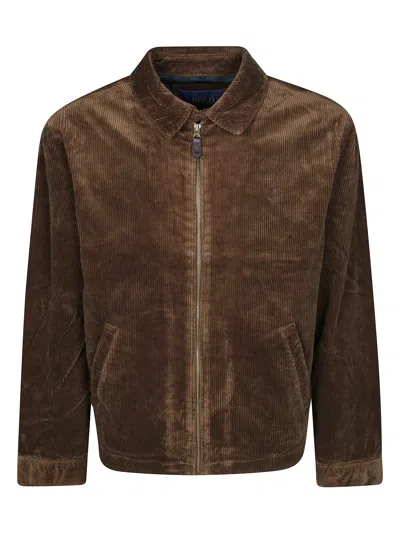 Polo Ralph Lauren Wyntn Lined Windbreaker For Men In Brown
