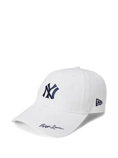 Polo Ralph Lauren X New Era Embroidered Baseball Cap In White