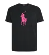 Polo Ralph Lauren X Pink Pony T-shirt In Black