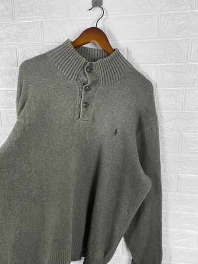 Pre-owned Polo Ralph Lauren X Ralph Lauren Polo By Ralph Laurent Sweater Pullover In Grey