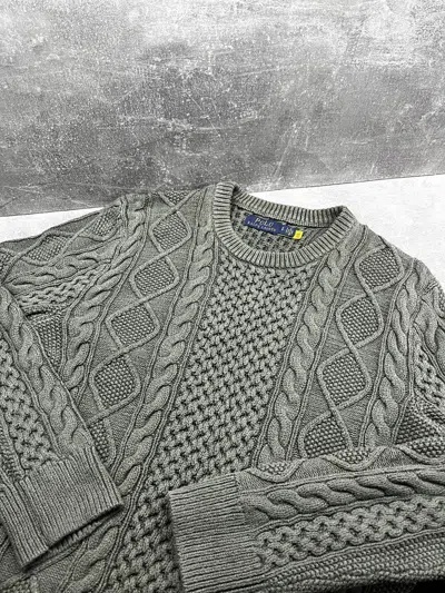 Pre-owned Polo Ralph Lauren Ralph Laurent Knit Sweater In Green