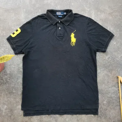 Pre-owned Polo Ralph Lauren X Ralph Lauren Vintage Polo By Ralph Laurent Polo Tshirt In Black