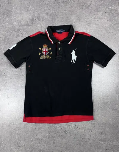 Pre-owned Polo Ralph Lauren X Ralph Lauren Vintage Y2k Chief Keef Ralph Laurent Polo In Black/red