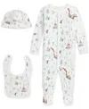 Polo Ralph Lauren X Riley Sheehey Baby 3-pc. Cotton Boxed Gift Set In Multi