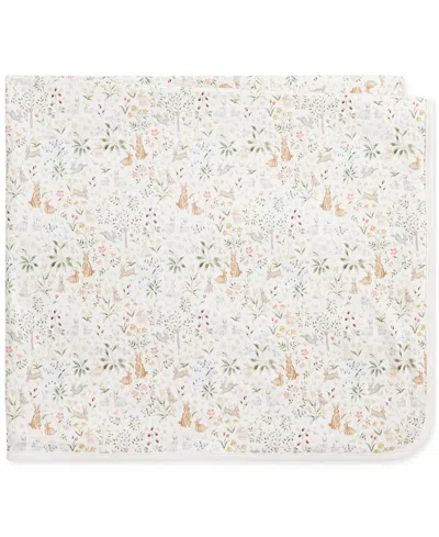 Polo Ralph Lauren X Riley Sheehey Baby Cotton Interlock Blanket In Multi