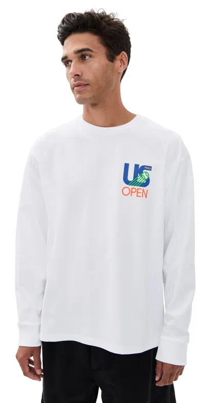 Polo Ralph Lauren X Us Open Long Sleeve Tee White
