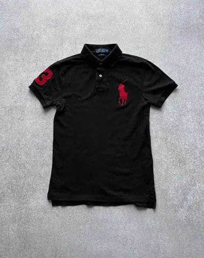 Pre-owned Polo Ralph Lauren X Vintage Polo Ralph Laurent Chief Keef Style Shirt Y2k S In Black