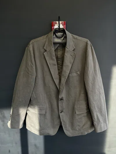 Pre-owned Polo Ralph Lauren X Vintage Polo Ralph Laurent Light Jacket Japan Blazer In Grey