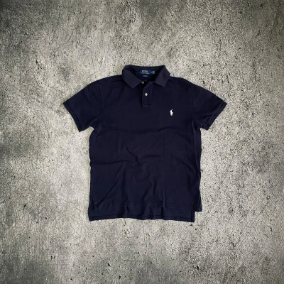 Pre-owned Polo Ralph Lauren X Vintage Polo Ralph Laurent Polos T Shirt Vintage Y2k Style Hype In Navy