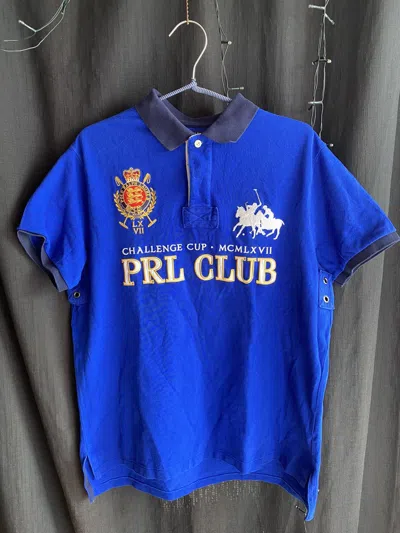 Pre-owned Polo Ralph Lauren X Vintage Polo Ralph Laurent Prl Club In Blue