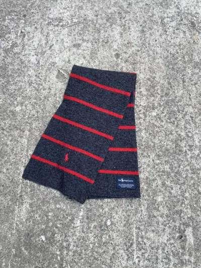 Pre-owned Polo Ralph Lauren X Vintage Polo Ralph Laurent Scarf Streetwear Casual Vtg In Multicolor