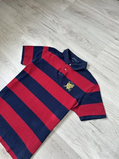 Pre-owned Polo Ralph Lauren X Vintage Polo Ralph Laurent Shirt Polo Men's Y2k In Red