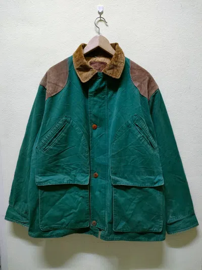 Pre-owned Polo Ralph Lauren X Vintage Polo Ralph Laurent Sportsman Hunting Jacket In Green