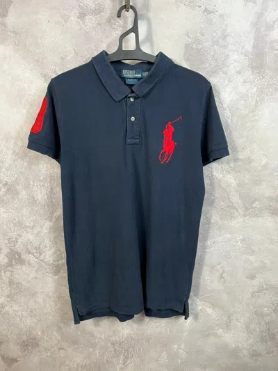 Pre-owned Polo Ralph Lauren X Vintage Ralph Laurent Polos Shirt In Blue