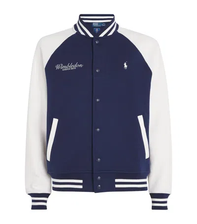 Polo Ralph Lauren X Wimbledon Bomber Jacket In Blue