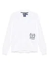Polo Ralph Lauren X Wimbledon Cardigan In Weiss