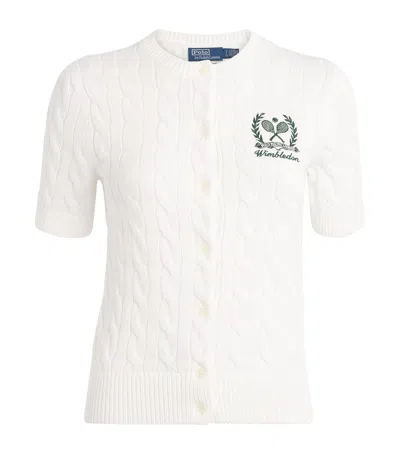 Polo Ralph Lauren X Wimbledon Cotton Short-sleeve Cardigan