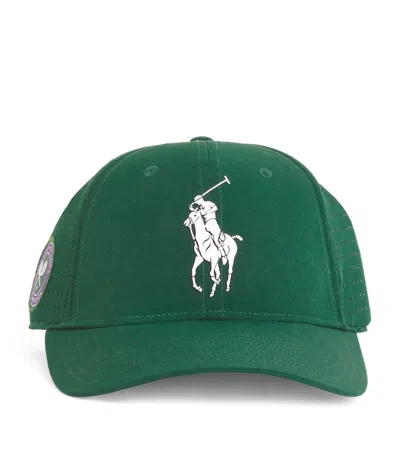 POLO RALPH LAUREN X WIMBLEDON POLO PONY MESH CAP