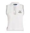 Polo Ralph Lauren X Wimbledon Stretch-cotton Polo Shirt In White