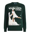 Polo Ralph Lauren X Wimbledon Tennis Graphic Sweatshirt In Green