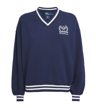 Polo Ralph Lauren X Wimbledon V-neck Sweatshirt