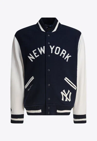 Polo Ralph Lauren X Yankees Varsity Fleece Bomber Jacket