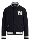 Polo Ralph Lauren Xyankees Striped-hem Jacket In Multi