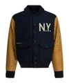 Polo Ralph Lauren Ny Bomber Jacket In Black