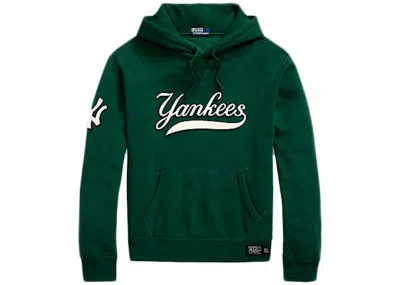 Pre-owned Polo Ralph Lauren Yankees Hoodie (mens) In New Forest
