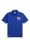 Polo Ralph Lauren Xyankees Short-sleeve Polo Shirt In Blue