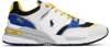 POLO RALPH LAUREN WHITE TRACKSTER 200 SNEAKERS