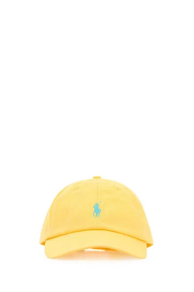 Polo Ralph Lauren Yellow Cotton Baseball Cap