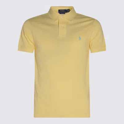POLO RALPH LAUREN POLO RALPH LAUREN YELLOW COTTON POLO SHIRT