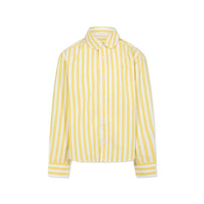 Polo Ralph Lauren Kids' Yellow Shirt For Boy With Horse