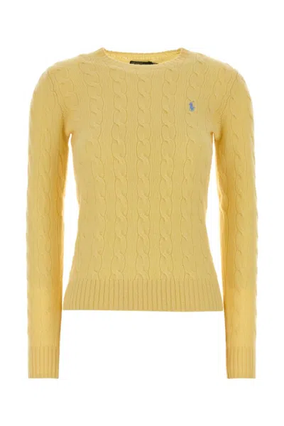 Polo Ralph Lauren Yellow Wool Blend Sweater