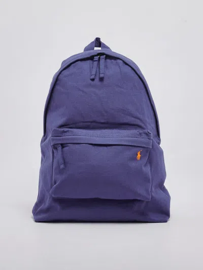 Polo Ralph Lauren Zaino Uomo Backpack In Indaco