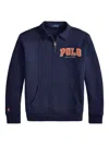 Polo Ralph Lauren Zip-collar Polo Sweatshirt In Blue