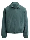 Polo Ralph Lauren Zip Denim Jacket In Green