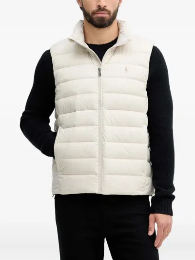 Polo Ralph Lauren Zip-fastening Gilet In Neutral