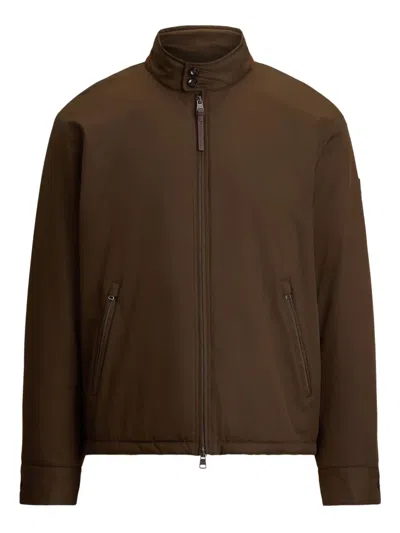 Polo Ralph Lauren Zip-fastening Jacket In Brown
