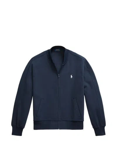 Polo Ralph Lauren Zip-fastening Pocket Sweatshirt In Blue