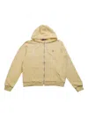 Polo Ralph Lauren Polo Pony-embroidered Hoodie In Yellow