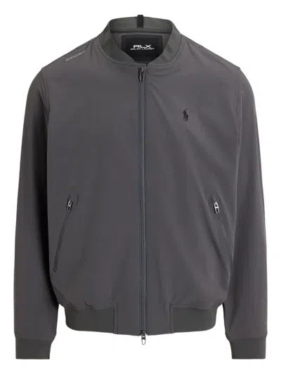 Polo Ralph Lauren Zip-up Bomber Jacket In Blue