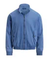Polo Ralph Lauren Zip-up Cotton Jacket In Blue
