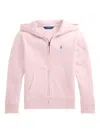 Polo Ralph Lauren Zip-up Hoodie In Pink