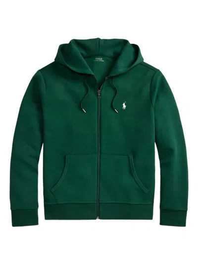 Polo Ralph Lauren Zip-up Hoodie In Green